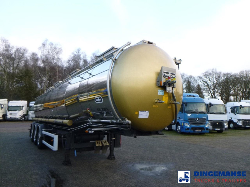 Van Hool Chemical tank inox L4BH 30 m3 / 1 comp / ADR 29/08/24 - Tank semi-trailer: picture 2 Van Hool Chemical tank inox L4BH 30 m3 / 1 comp / ADR 29/08/24 - Tank semi-trailer: picture 2