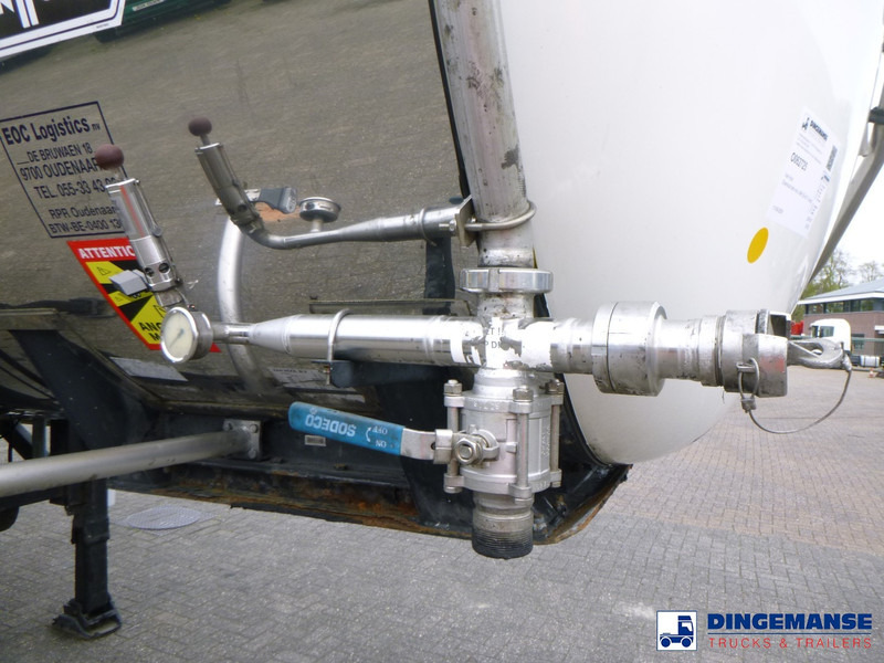 Tank semi-trailer Van Hool Chemical tank inox L4BH 30 m3 / 3 comp: picture 14