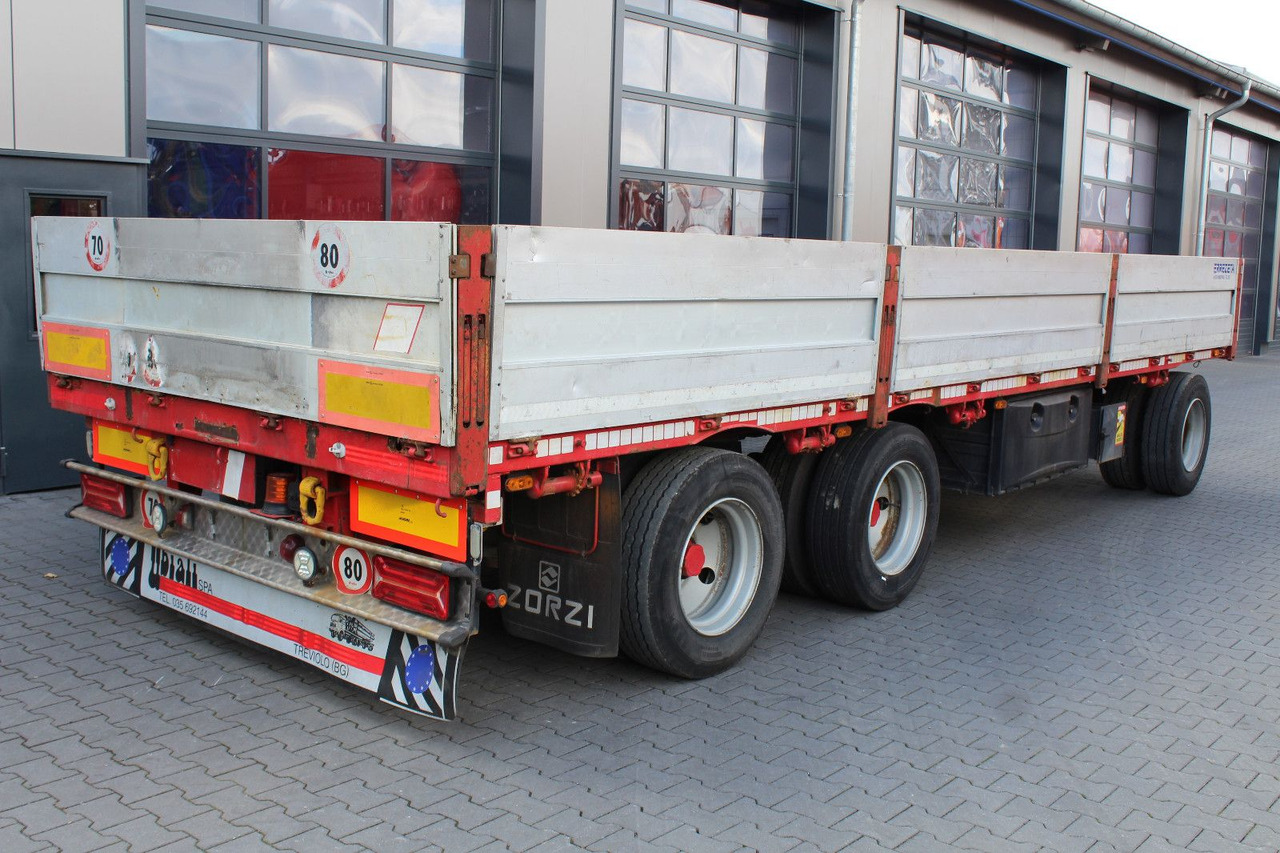 3-Achs ZORZI Pritschen-Anhänger Plateau-Rolle - Dropside/ Flatbed trailer: picture 4 3-Achs ZORZI Pritschen-Anhänger Plateau-Rolle - Dropside/ Flatbed trailer: picture 4