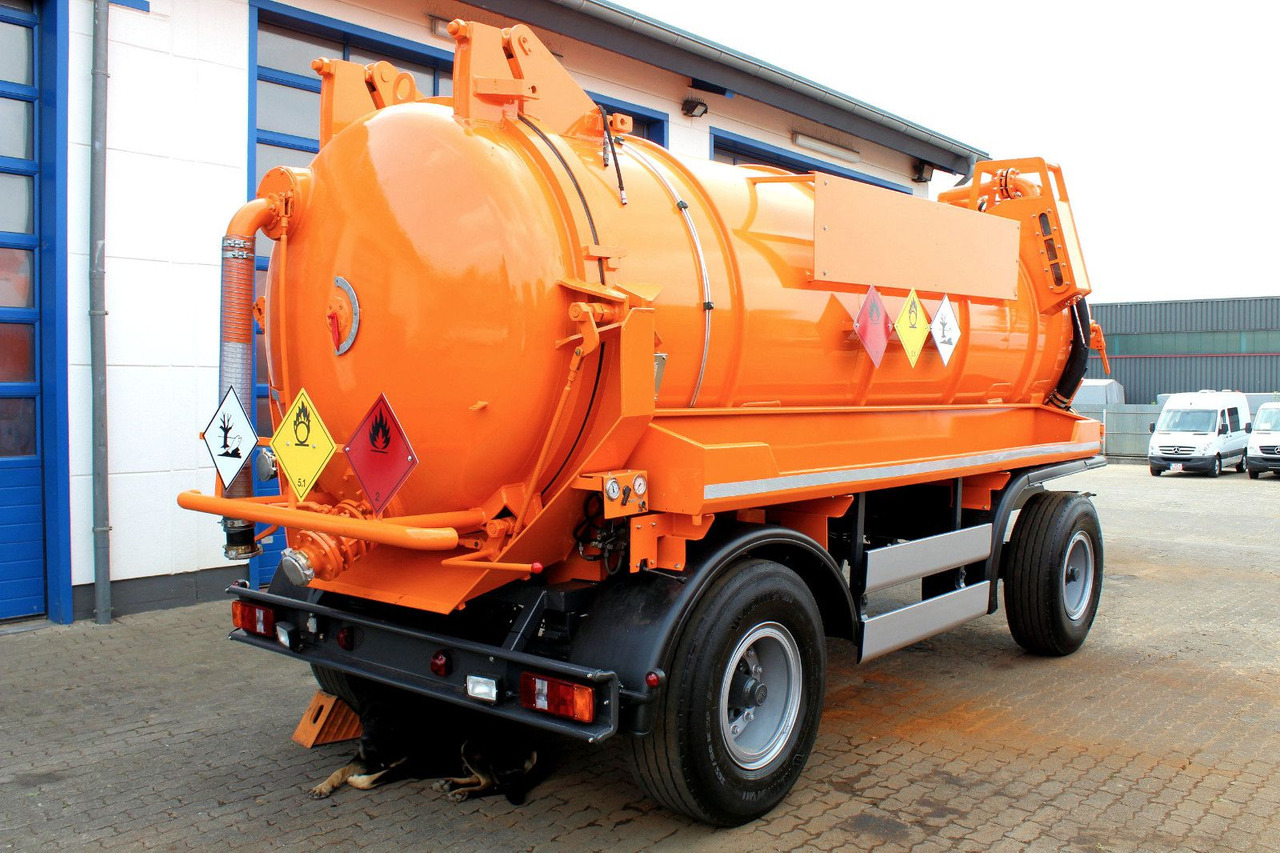 Kutschke / Kroll 10m³ Saug u.Druck ADR INOX - Tank trailer: picture 5 Kutschke / Kroll 10m³ Saug u.Druck ADR INOX - Tank trailer: picture 5