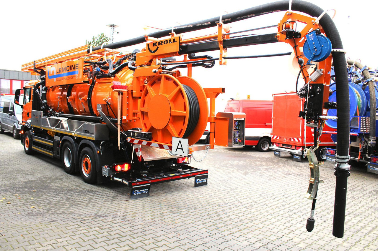 Vacuum truck MAN TGS 26.480 6x2 Kroll 13m³ WRG Wasserrückgewinner: picture 9 Vacuum truck MAN TGS 26.480 6x2 Kroll 13m³ WRG Wasserrückgewinner: picture 9