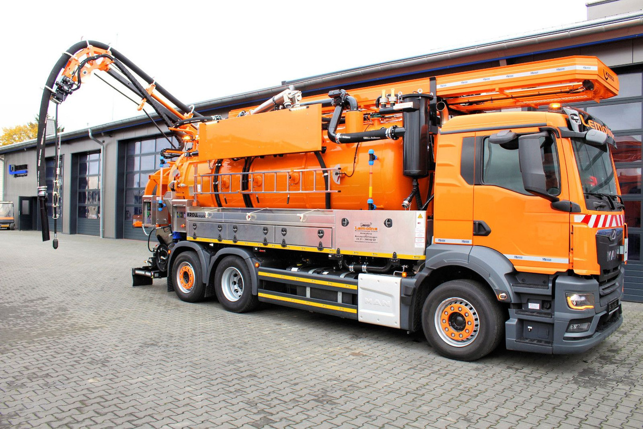 Vacuum truck MAN TGS 26.480 6x2 Kroll 13m³ WRG Wasserrückgewinner: picture 11 Vacuum truck MAN TGS 26.480 6x2 Kroll 13m³ WRG Wasserrückgewinner: picture 11