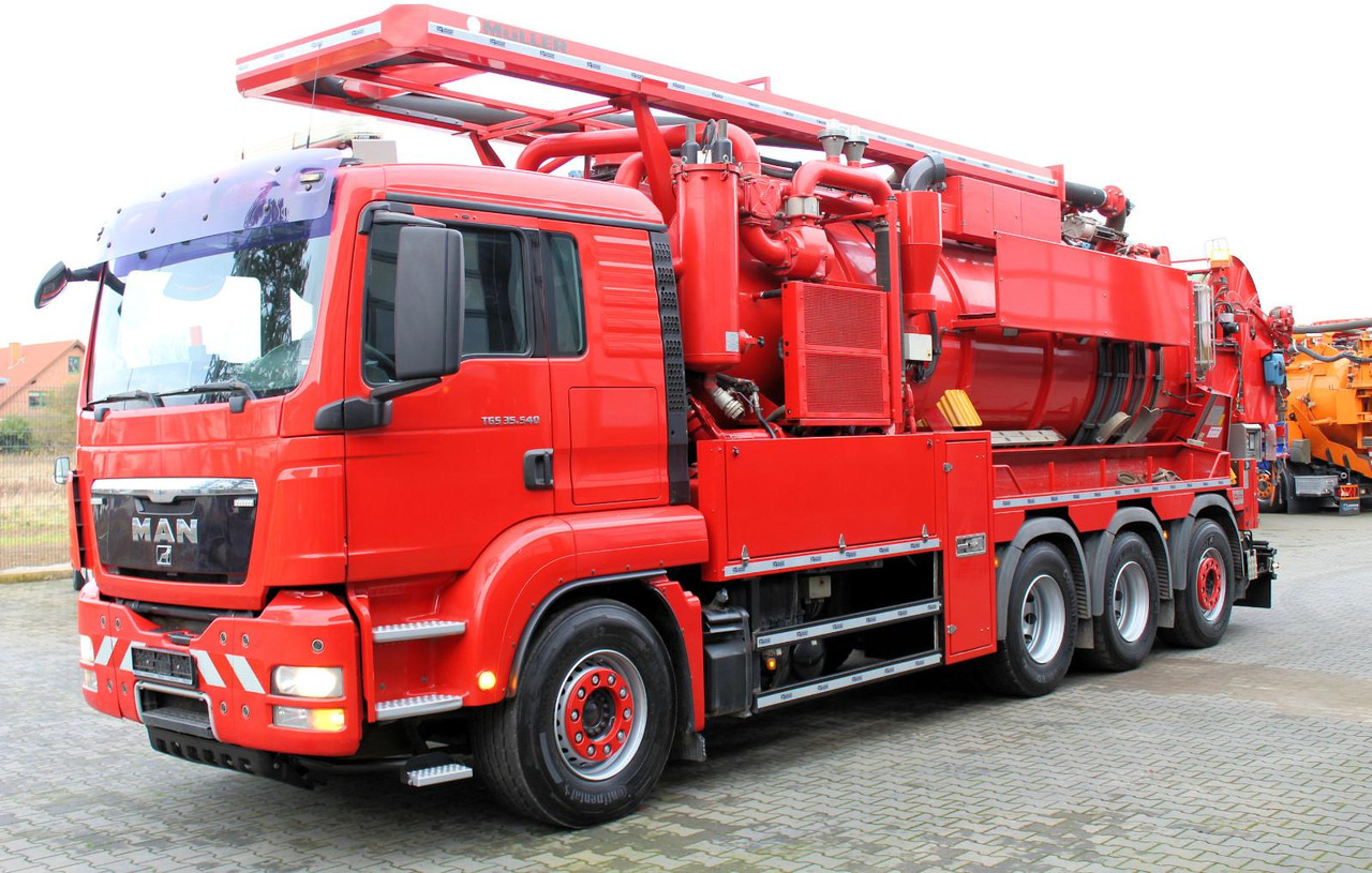 MAN TGS 35.540 8x4 Müller 16m³ WRG + 800 meter HD - Vacuum truck: picture 2 MAN TGS 35.540 8x4 Müller 16m³ WRG + 800 meter HD - Vacuum truck: picture 2