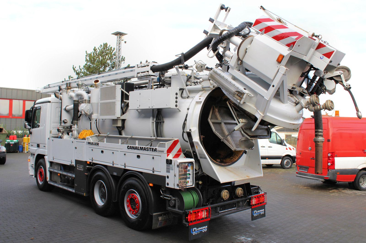 Leasing of  Mercedes-Benz Actros 2844 6x2 Müller 10m³ Canalmaster WRG Mercedes-Benz Actros 2844 6x2 Müller 10m³ Canalmaster WRG: picture 10