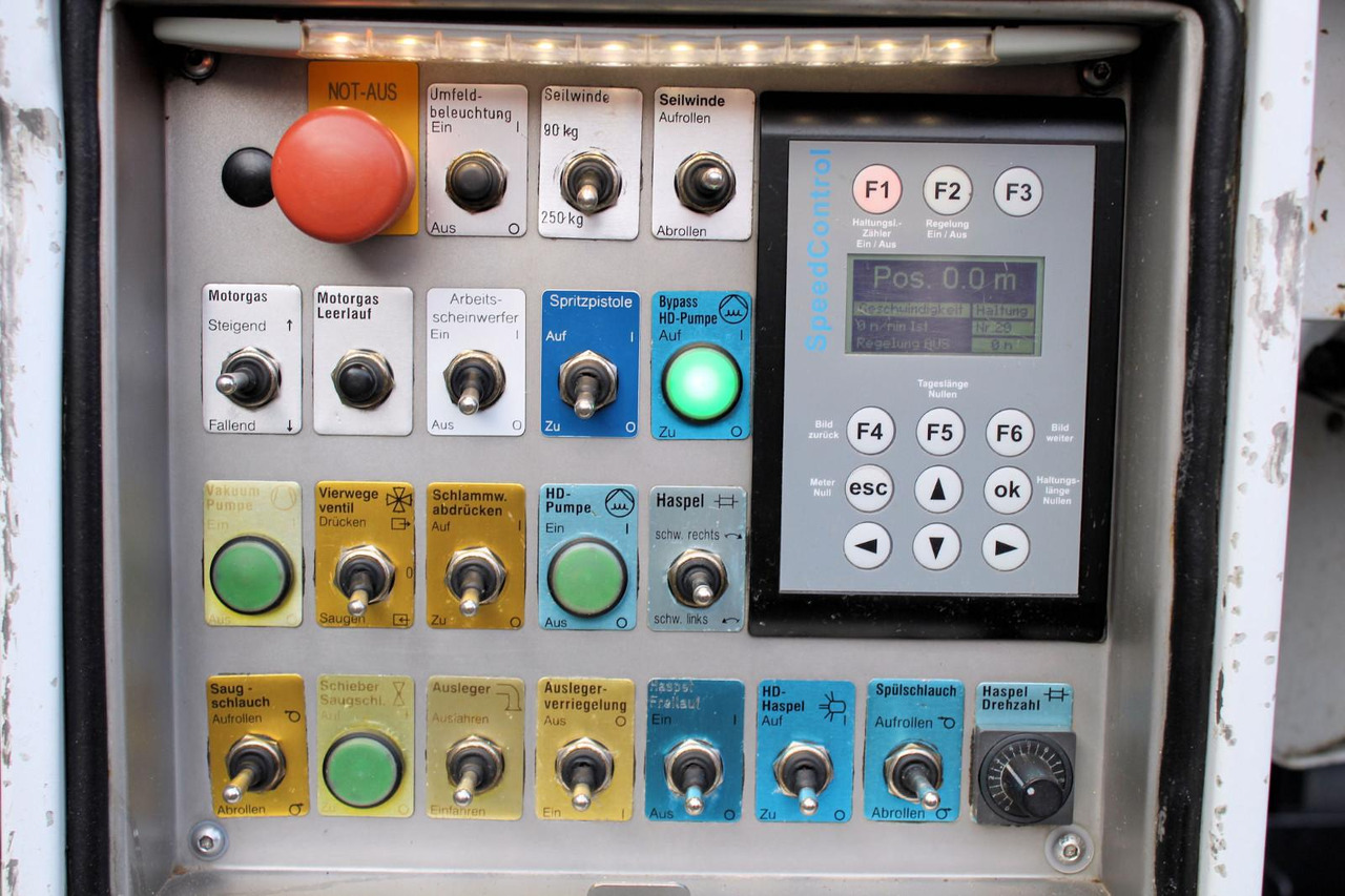 Leasing of  Mercedes-Benz Actros 2844 6x2 Müller 10m³ Canalmaster WRG Mercedes-Benz Actros 2844 6x2 Müller 10m³ Canalmaster WRG: picture 16