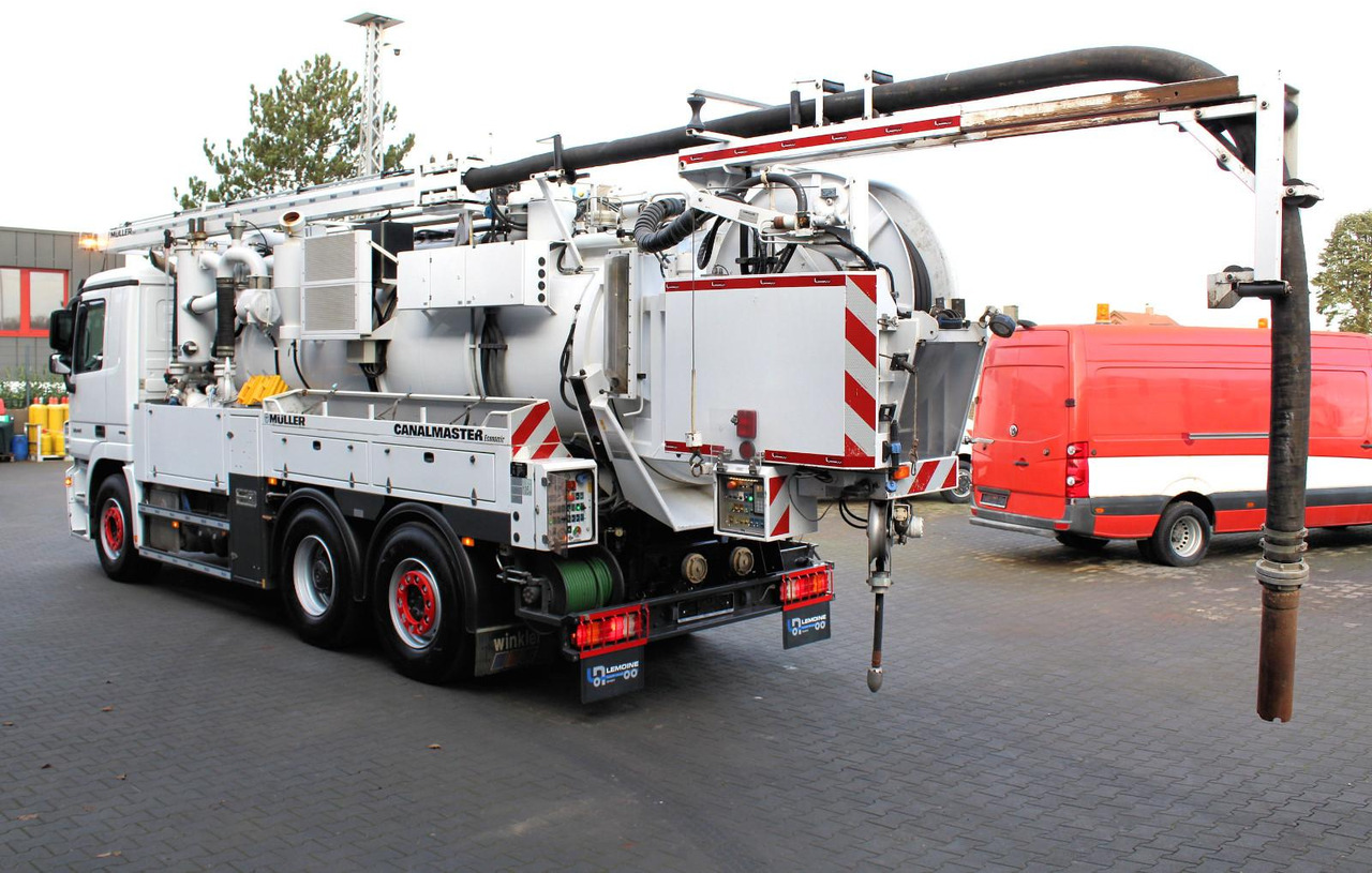 Leasing of  Mercedes-Benz Actros 2844 6x2 Müller 10m³ Canalmaster WRG Mercedes-Benz Actros 2844 6x2 Müller 10m³ Canalmaster WRG: picture 6