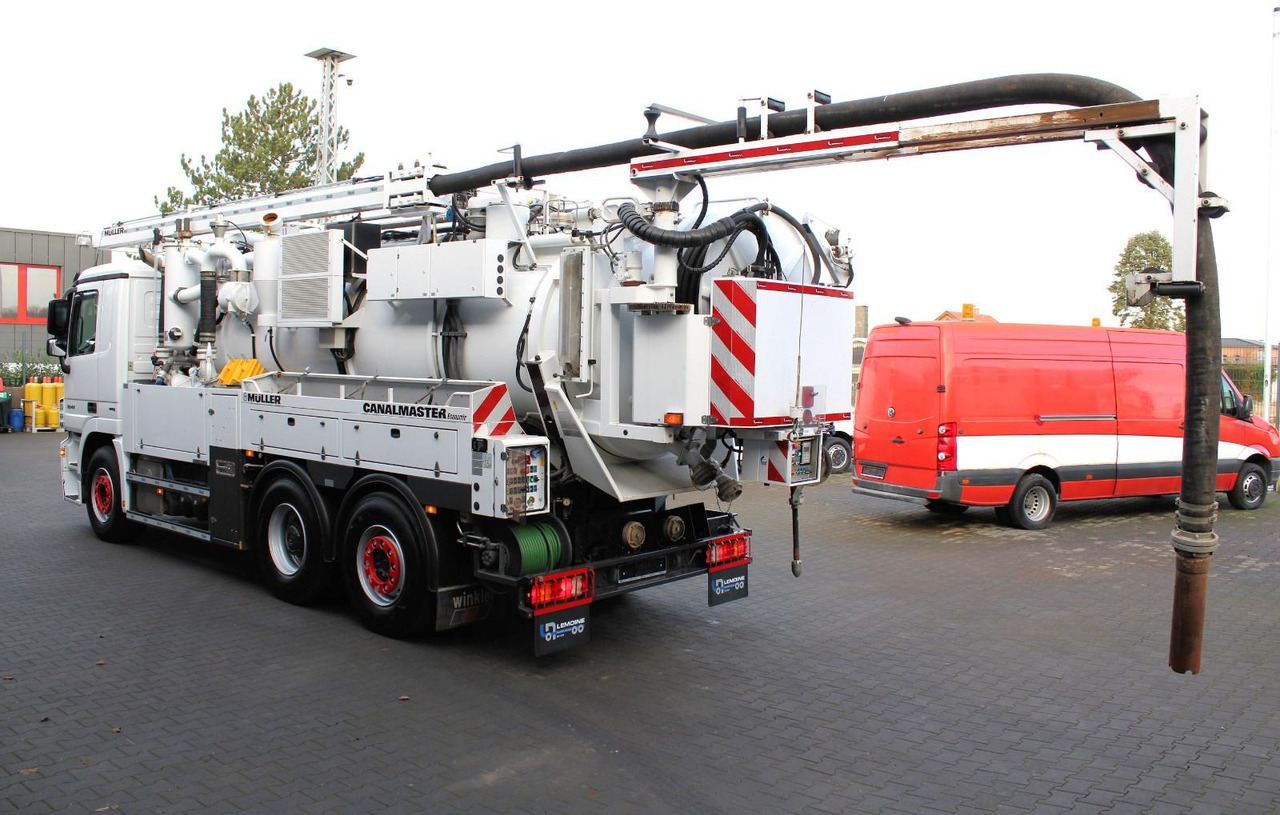 Leasing of  Mercedes-Benz Actros 2844 6x2 Müller 10m³ Canalmaster WRG Mercedes-Benz Actros 2844 6x2 Müller 10m³ Canalmaster WRG: picture 8