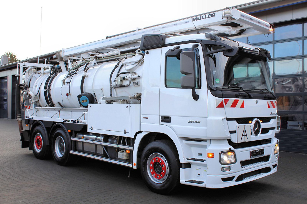Mercedes-Benz Actros 2844 6x2 Müller 10m³ Canalmaster WRG - Vacuum truck: picture 2 Mercedes-Benz Actros 2844 6x2 Müller 10m³ Canalmaster WRG - Vacuum truck: picture 2