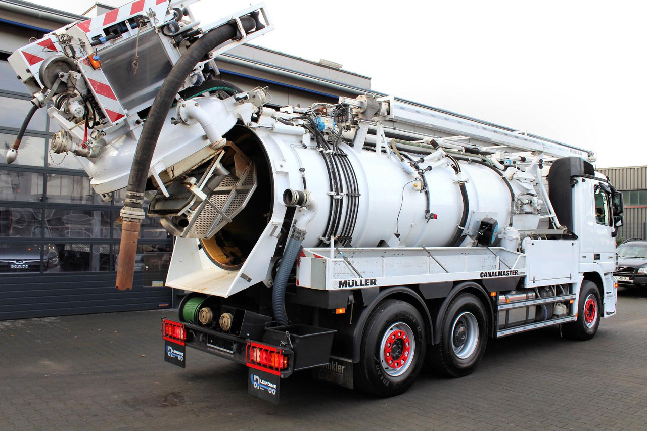 Leasing of  Mercedes-Benz Actros 2844 6x2 Müller 10m³ Canalmaster WRG Mercedes-Benz Actros 2844 6x2 Müller 10m³ Canalmaster WRG: picture 11