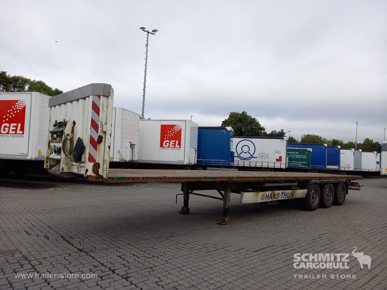 KRONE Auflieger Plateau Standard - Dropside/ Flatbed semi-trailer: picture 5 KRONE Auflieger Plateau Standard - Dropside/ Flatbed semi-trailer: picture 5