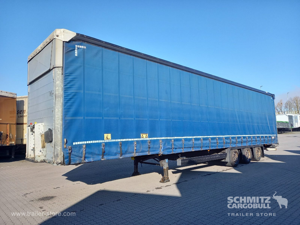 Curtainsider semi-trailer SCHMITZ Auflieger Curtainsider Mega: picture 1