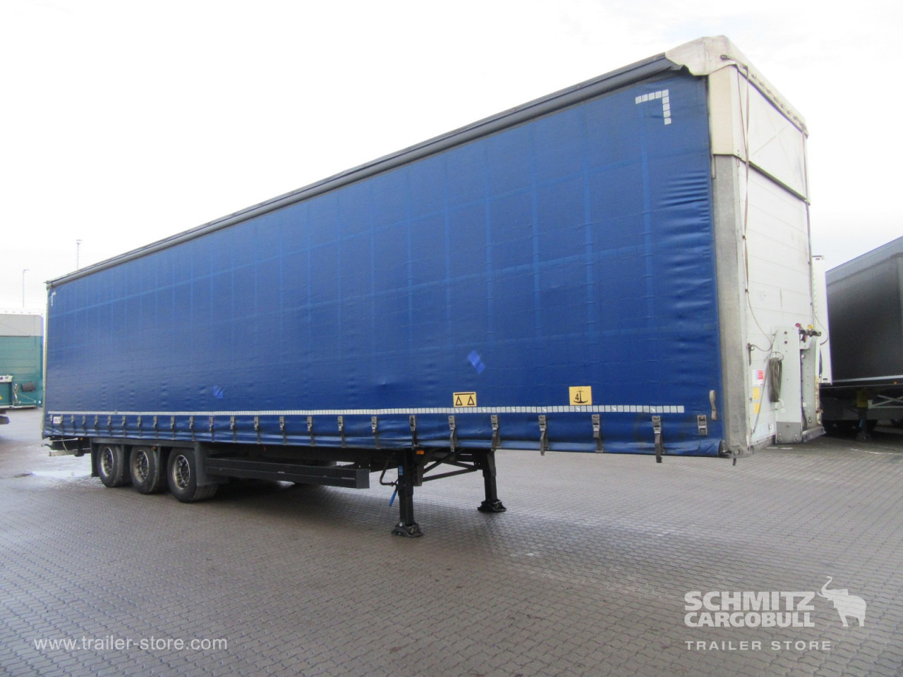 SCHMITZ Auflieger Curtainsider Mega - Curtainsider semi-trailer: picture 1 SCHMITZ Auflieger Curtainsider Mega - Curtainsider semi-trailer: picture 1