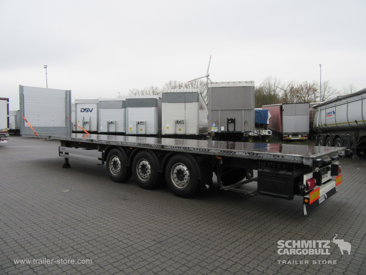 SCHMITZ Auflieger Plateau Standard - Dropside/ Flatbed semi-trailer: picture 4 SCHMITZ Auflieger Plateau Standard - Dropside/ Flatbed semi-trailer: picture 4
