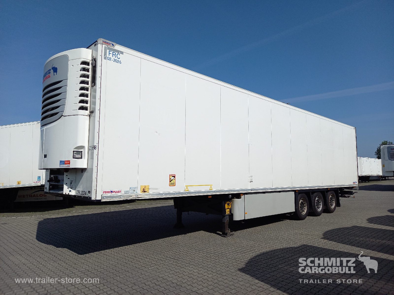 SCHMITZ Auflieger Tiefkühler Fleischhang - Isothermal semi-trailer: picture 1 SCHMITZ Auflieger Tiefkühler Fleischhang - Isothermal semi-trailer: picture 1