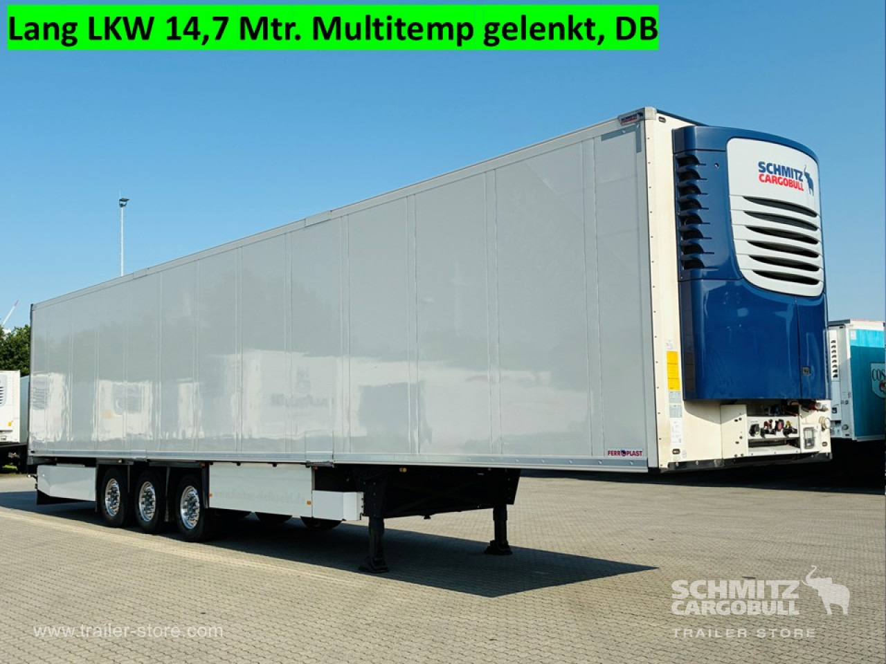 SCHMITZ Auflieger Tiefkühler Multitemp - Isothermal semi-trailer: picture 1 SCHMITZ Auflieger Tiefkühler Multitemp - Isothermal semi-trailer: picture 1
