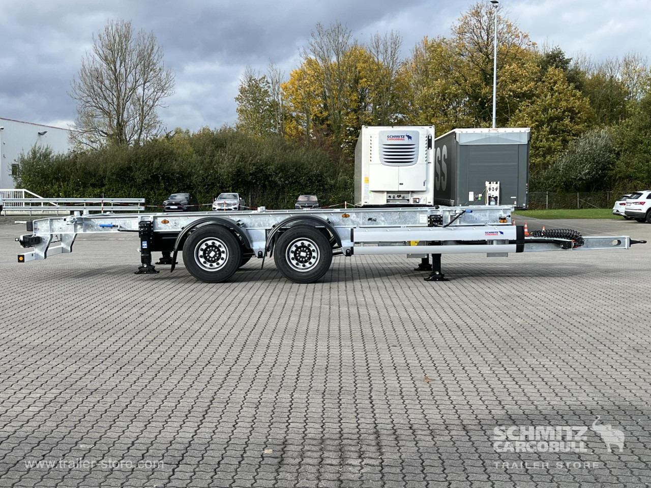 SCHMITZ Zentralachsanhänger Wechselfahrgestell - Container transporter/ Swap body trailer: picture 2 SCHMITZ Zentralachsanhänger Wechselfahrgestell - Container transporter/ Swap body trailer: picture 2