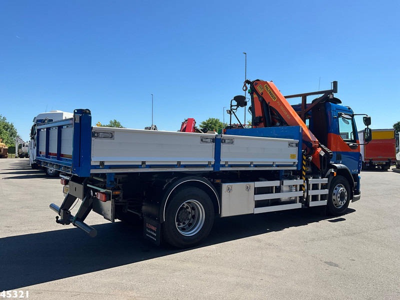 Tipper, Crane truck DAF FA LF 230 Euro 6 Palfinger 18 Tonmeter laadkraan Just 6.783 km!: picture 10
