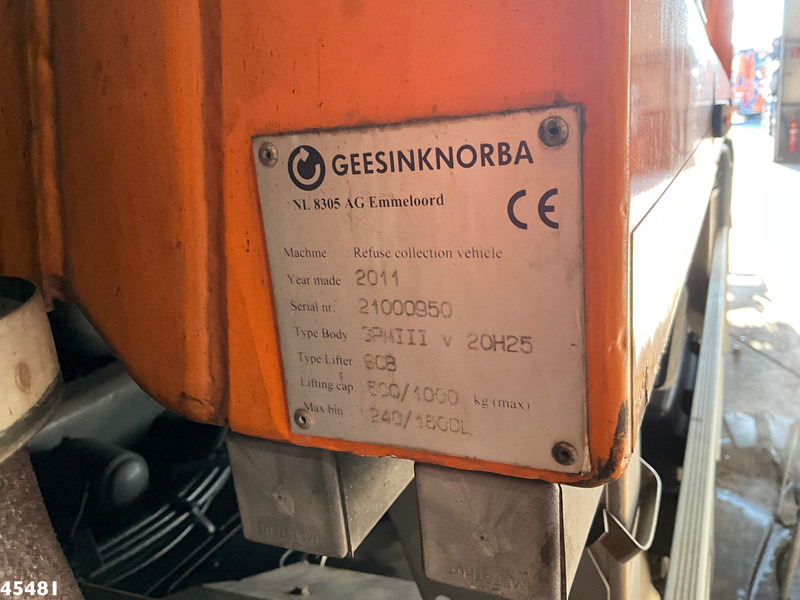 Garbage truck DAF FAG 75 CF 250 Manual Gearbox Geesink 20m³: picture 20
