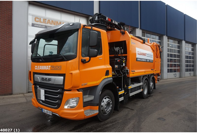 DAF FAN CF 340 Hiab 21 ton/meter laadkraan - Garbage truck: picture 1 DAF FAN CF 340 Hiab 21 ton/meter laadkraan - Garbage truck: picture 1