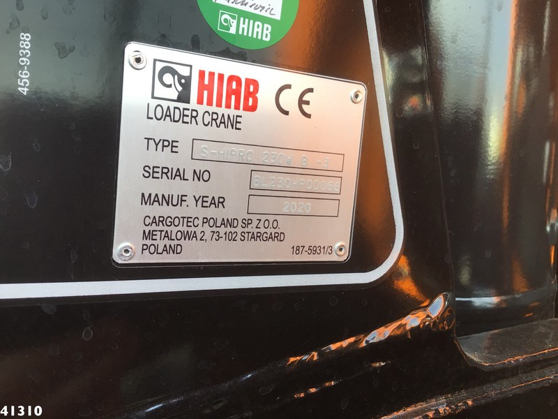 Garbage truck DAF FAN CF 340 Hiab 23 ton/meter laadkraan: picture 14