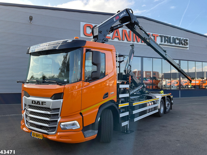DAF FAN XD 450 Hiab 23 Tonmeter laadkraan - Hook lift truck, Crane truck: picture 1 DAF FAN XD 450 Hiab 23 Tonmeter laadkraan - Hook lift truck, Crane truck: picture 1