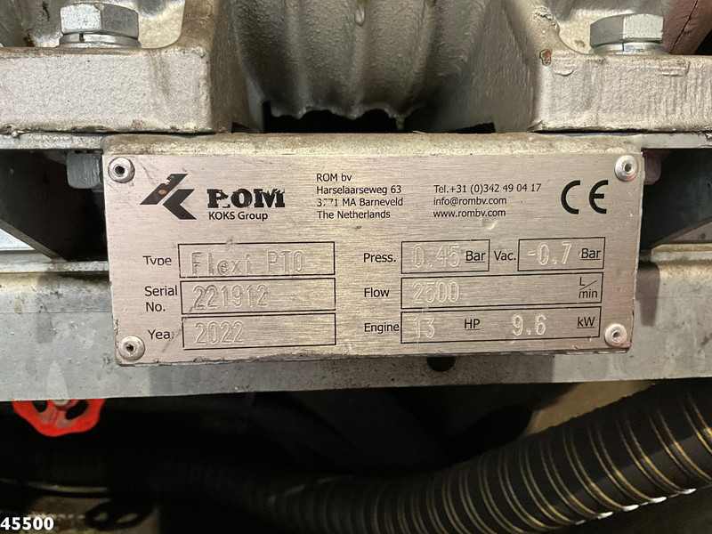 Vacuum truck Iveco Daily 35C14 Euro 6 ROM Toilet servicewagen: picture 20