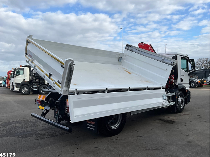 Tipper, Crane truck MAN TGM 18.320 Euro 6 Fassi 13 Tonmeter laadkraan NEW AND UNUSED!: picture 7
