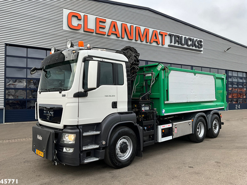 MAN TGS 26.320 6x4H Hiab 14 Tonmeter laadkraan Just 165.674 km! - Tipper, Crane truck: picture 4 MAN TGS 26.320 6x4H Hiab 14 Tonmeter laadkraan Just 165.674 km! - Tipper, Crane truck: picture 4
