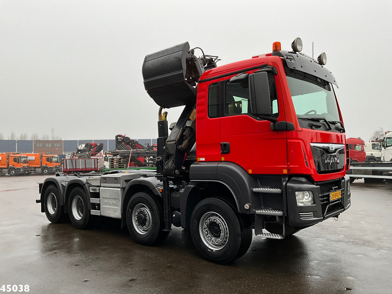 MAN TGS 35.400 8x4 Euro 6 HMF 16 Tonmeter Z-kraan - Hook lift truck, Crane truck: picture 3 MAN TGS 35.400 8x4 Euro 6 HMF 16 Tonmeter Z-kraan - Hook lift truck, Crane truck: picture 3