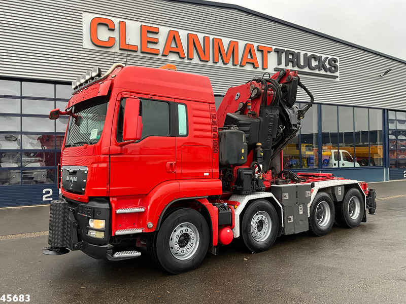 MAN TGS 41.480 8x4 ZF Intarder Fassi 130 Tonmeter laadkraan + Fly-JIb - Crane truck: picture 2 MAN TGS 41.480 8x4 ZF Intarder Fassi 130 Tonmeter laadkraan + Fly-JIb - Crane truck: picture 2