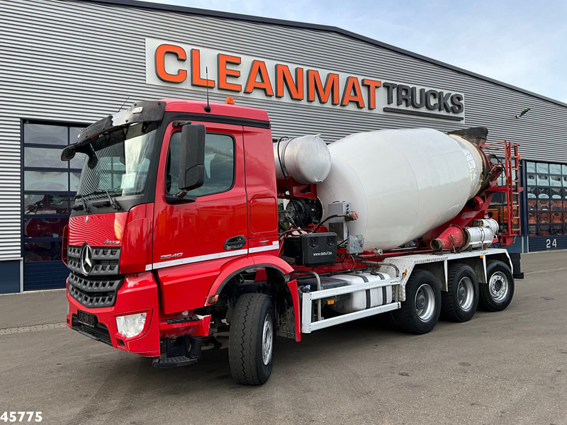Mercedes-Benz Arocs 3640 Euro 6 Concrete mixer 9m³ - Concrete mixer truck: picture 1 Mercedes-Benz Arocs 3640 Euro 6 Concrete mixer 9m³ - Concrete mixer truck: picture 1