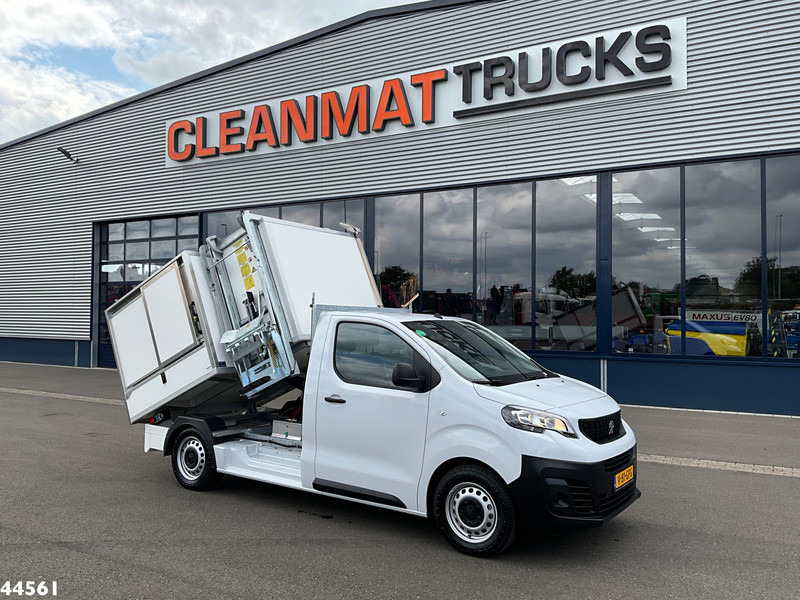 Peugeot E-Expert 100% elektrisch kippende zijlader - Garbage truck: picture 1 Peugeot E-Expert 100% elektrisch kippende zijlader - Garbage truck: picture 1