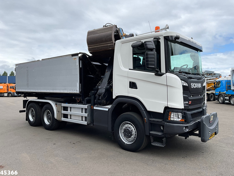 Scania G 410 6x6 Euro 6 Palfinger 17 Tonmeter Z-kraan - Tipper, Crane truck: picture 5 Scania G 410 6x6 Euro 6 Palfinger 17 Tonmeter Z-kraan - Tipper, Crane truck: picture 5