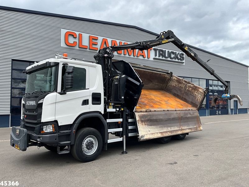 Scania G 410 6x6 Euro 6 Palfinger 17 Tonmeter Z-kraan - Tipper, Crane truck: picture 2 Scania G 410 6x6 Euro 6 Palfinger 17 Tonmeter Z-kraan - Tipper, Crane truck: picture 2
