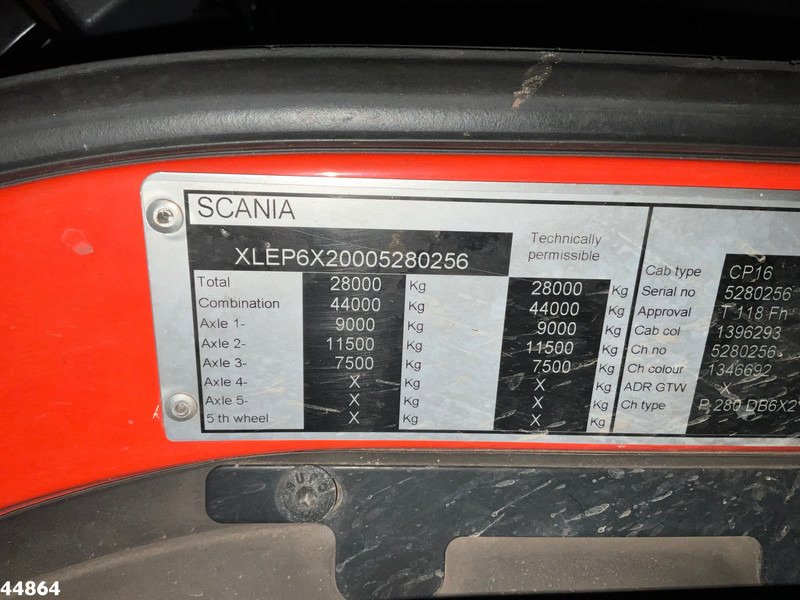 Cab chassis truck Scania P 280 Chassis cabine with PTO: picture 19
