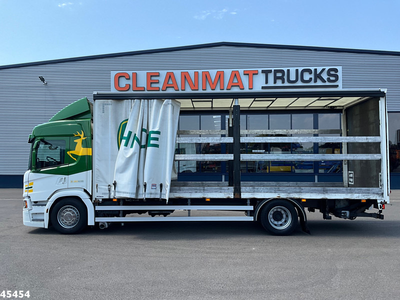 Scania P 280 Euro 6 Schuifzeil DHollandia 4 Ton laadklep Machine transport! - Curtainsider truck: picture 2 Scania P 280 Euro 6 Schuifzeil DHollandia 4 Ton laadklep Machine transport! - Curtainsider truck: picture 2