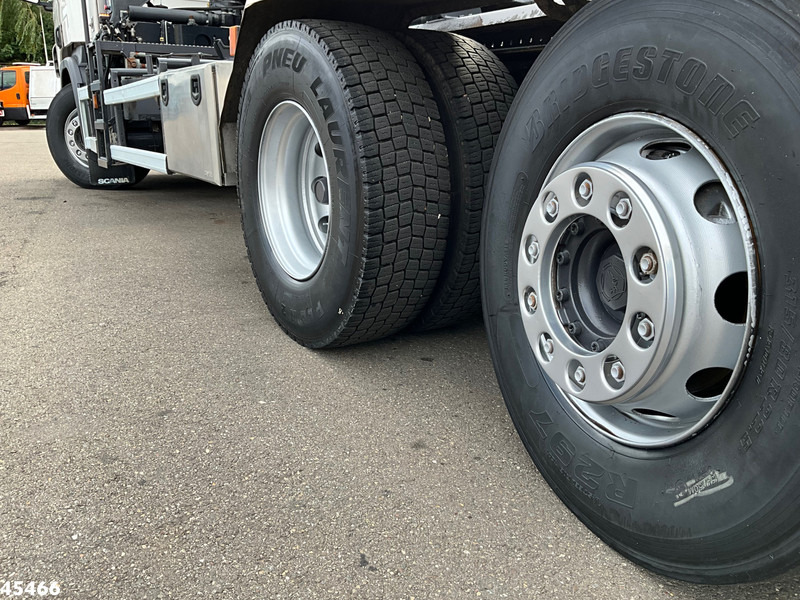 Hook lift truck, Crane truck Scania P 400 Retarder Hiab 8 Tonmeter laadkraan: picture 7