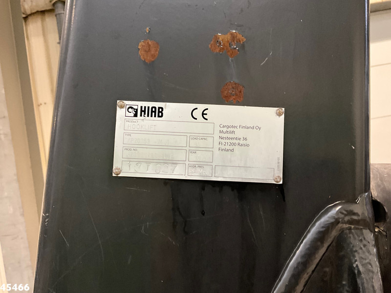 Hook lift truck, Crane truck Scania P 400 Retarder Hiab 8 Tonmeter laadkraan: picture 16