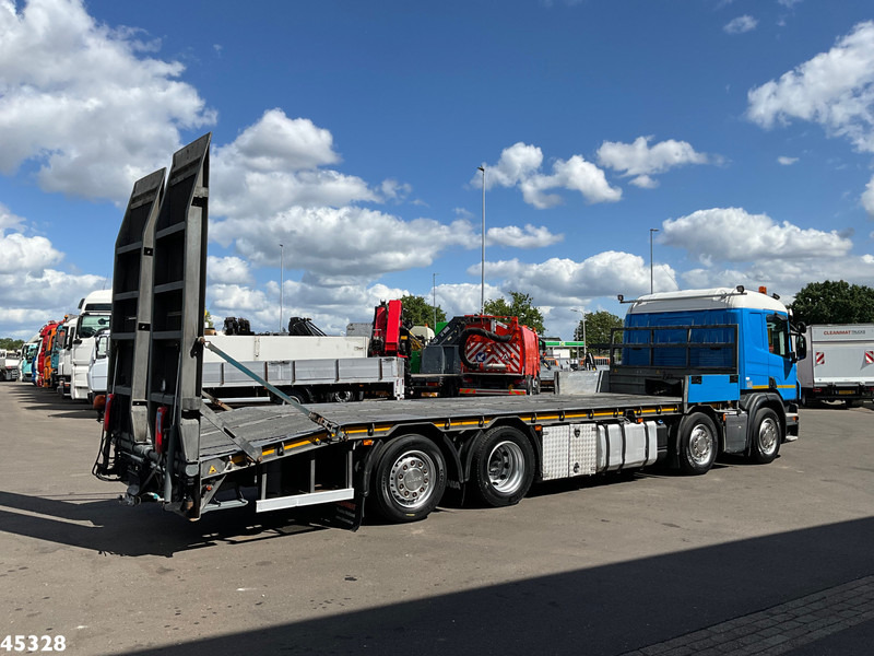 Autotransporter truck Scania P 410 8x2 Euro 6 Retarder Autotransporter met hydraulische oprijrampen: picture 6