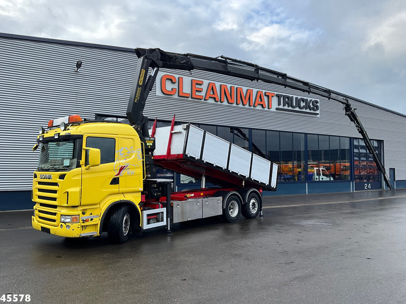 Scania R 380 Palfinger 29 Tonmeter laadkraan + Fly-Jib - Tipper, Crane truck: picture 1 Scania R 380 Palfinger 29 Tonmeter laadkraan + Fly-Jib - Tipper, Crane truck: picture 1