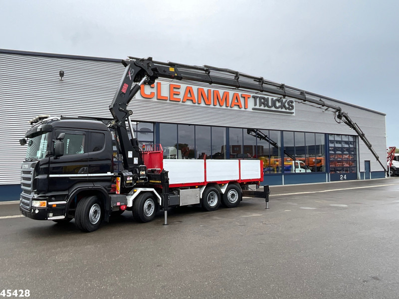 Scania R 480 8x2 Retarder Hiab 47 Tonmeter laadkraan + Fly-Jib! Just 242.931 km! - Crane truck: picture 1 Scania R 480 8x2 Retarder Hiab 47 Tonmeter laadkraan + Fly-Jib! Just 242.931 km! - Crane truck: picture 1