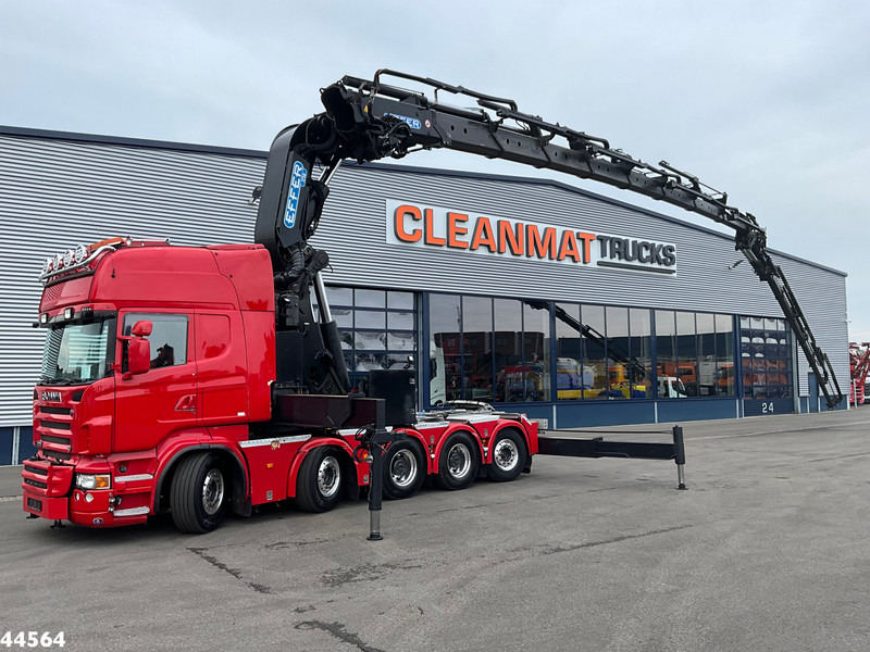 Scania R 620 10x4 V8 Retarder Effer 175 Tonmeter laadkraan + Fly-Jib Just 170.527 km! - Crane truck: picture 5 Scania R 620 10x4 V8 Retarder Effer 175 Tonmeter laadkraan + Fly-Jib Just 170.527 km! - Crane truck: picture 5