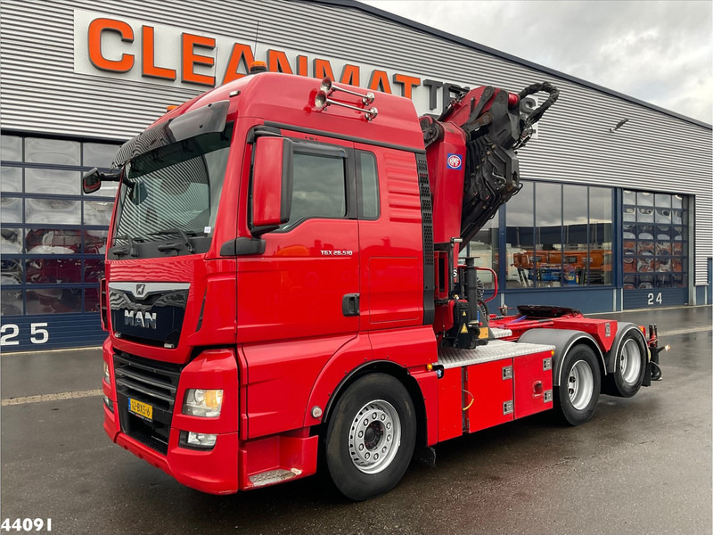 MAN TGX 28.510 HMF 50 Tonmeter laadkraan + Fly-Jib - Tractor unit: picture 2 MAN TGX 28.510 HMF 50 Tonmeter laadkraan + Fly-Jib - Tractor unit: picture 2