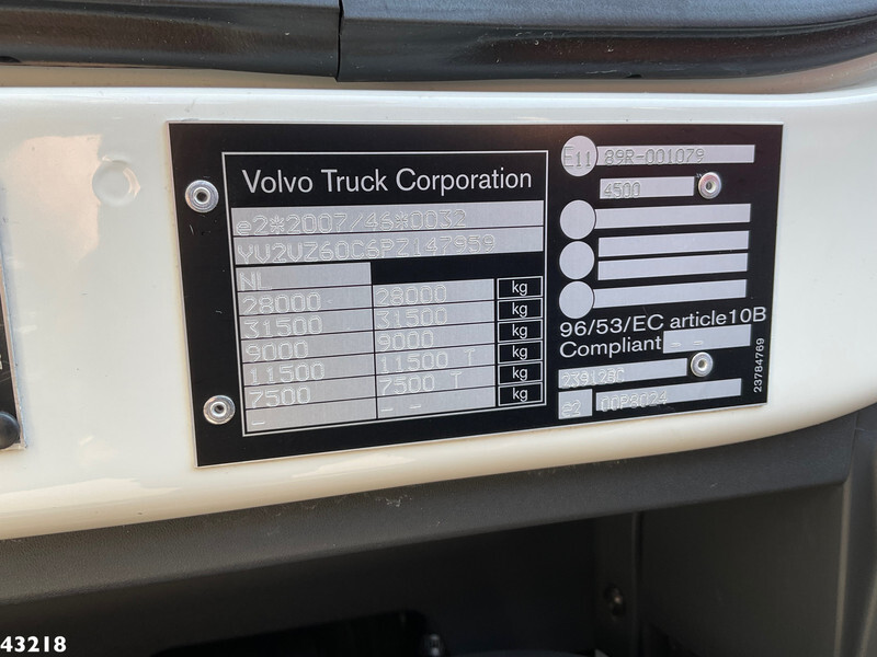 Garbage truck Volvo FE 350 VDL Translift zijlader: picture 20