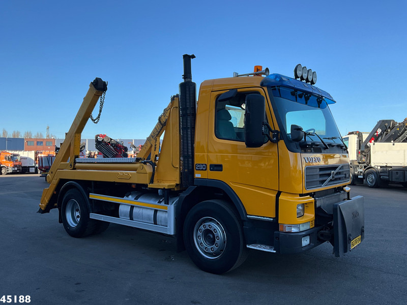 Volvo FM 290 Full Steel Manual 12 Ton portaalarmsysteem - Skip loader truck: picture 5 Volvo FM 290 Full Steel Manual 12 Ton portaalarmsysteem - Skip loader truck: picture 5