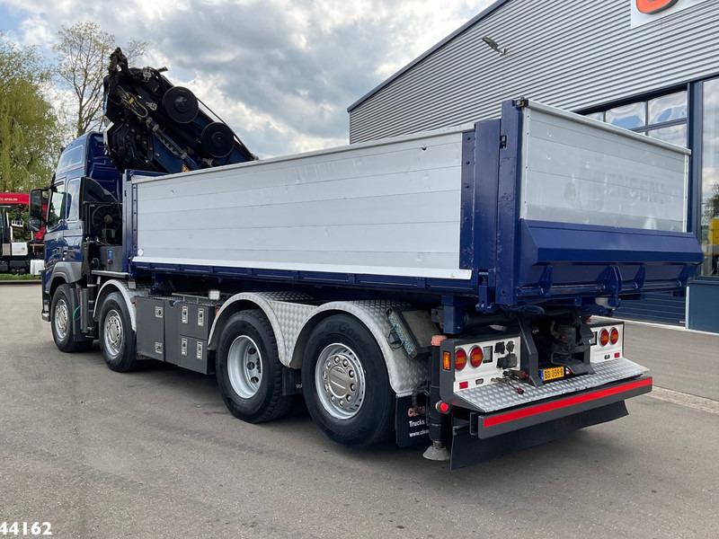 Tipper, Crane truck Volvo FM 500 Euro 6 HMF 50 Tonmeter laadkraan + Fly-Jib: picture 8