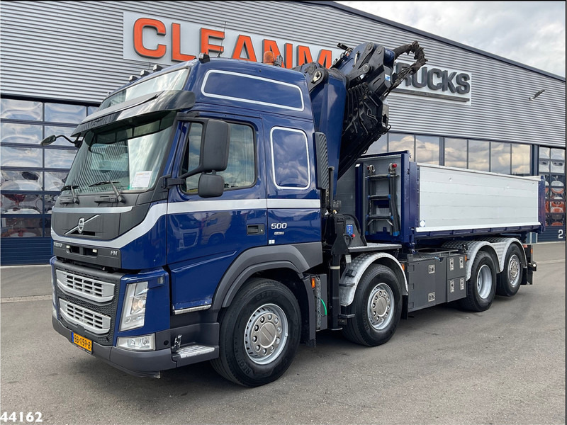 Volvo Volvo FM 500 Euro 6 HMF 50 Tonmeter laadkraan + Fly-Jib - Tipper, Crane truck: picture 4 Volvo Volvo FM 500 Euro 6 HMF 50 Tonmeter laadkraan + Fly-Jib - Tipper, Crane truck: picture 4