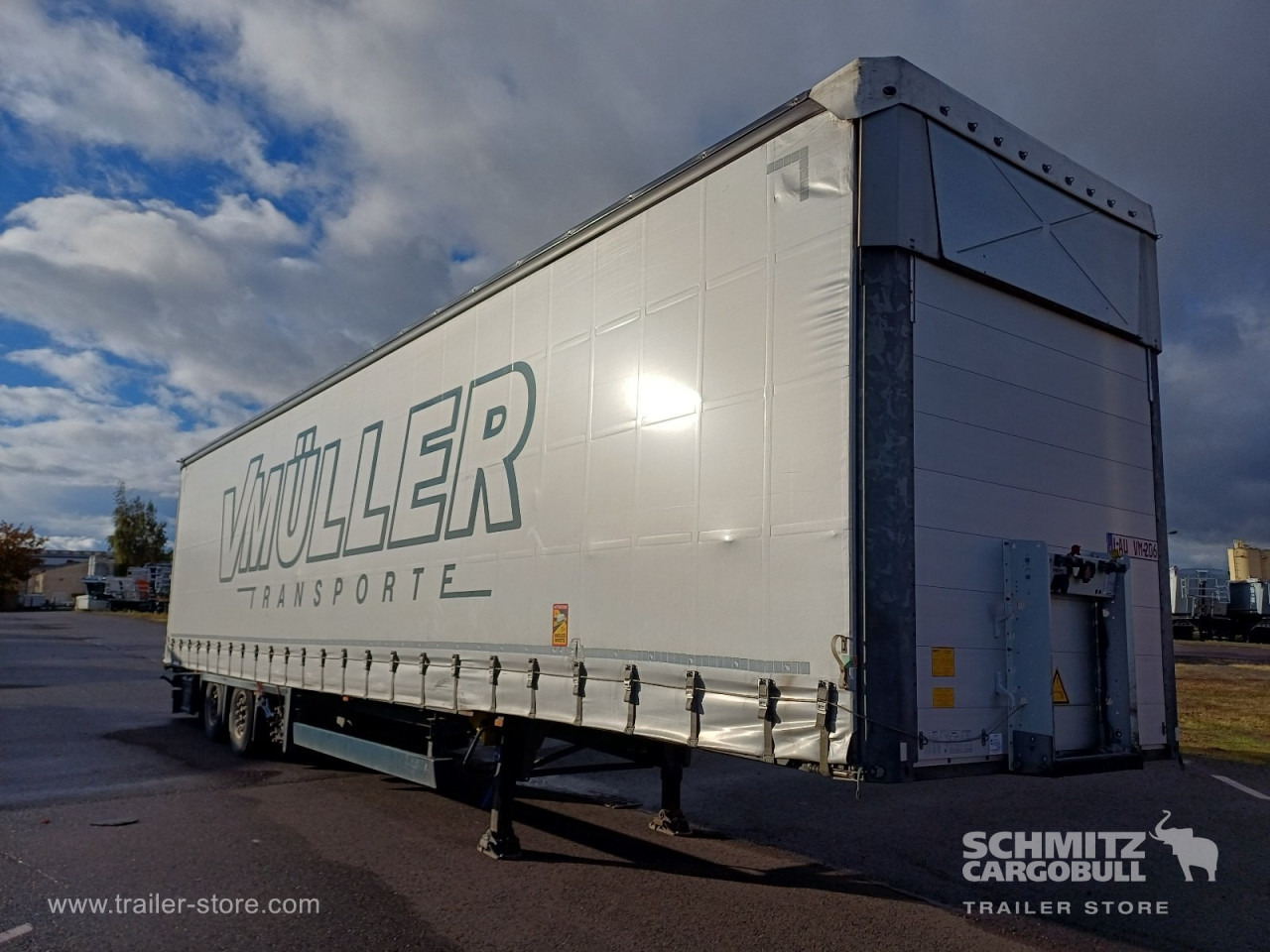 SCHMITZ Auflieger Curtainsider Mega - Curtainsider semi-trailer: picture 1 SCHMITZ Auflieger Curtainsider Mega - Curtainsider semi-trailer: picture 1