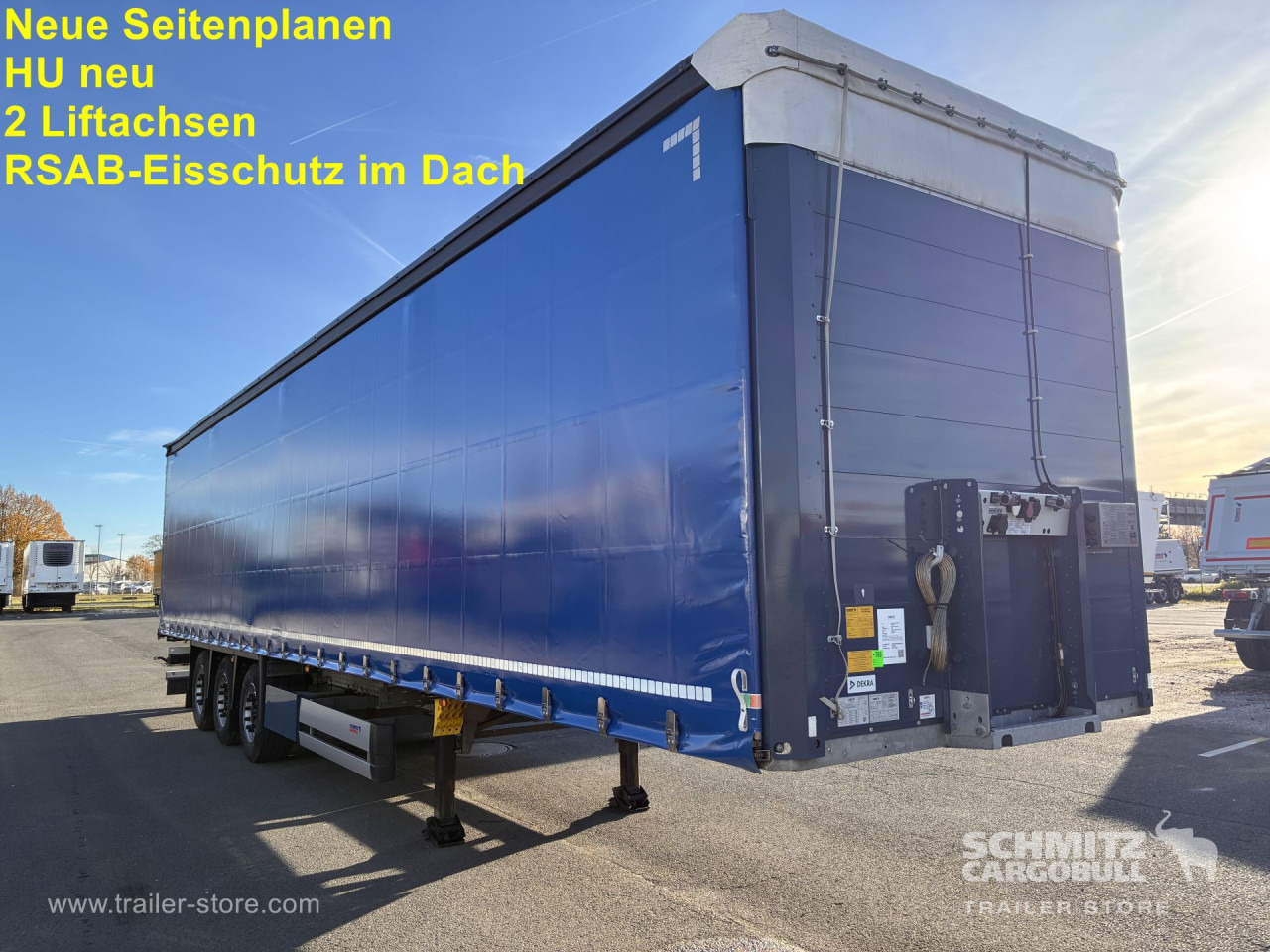 SCHMITZ Auflieger Curtainsider Standard - Curtainsider semi-trailer: picture 1 SCHMITZ Auflieger Curtainsider Standard - Curtainsider semi-trailer: picture 1