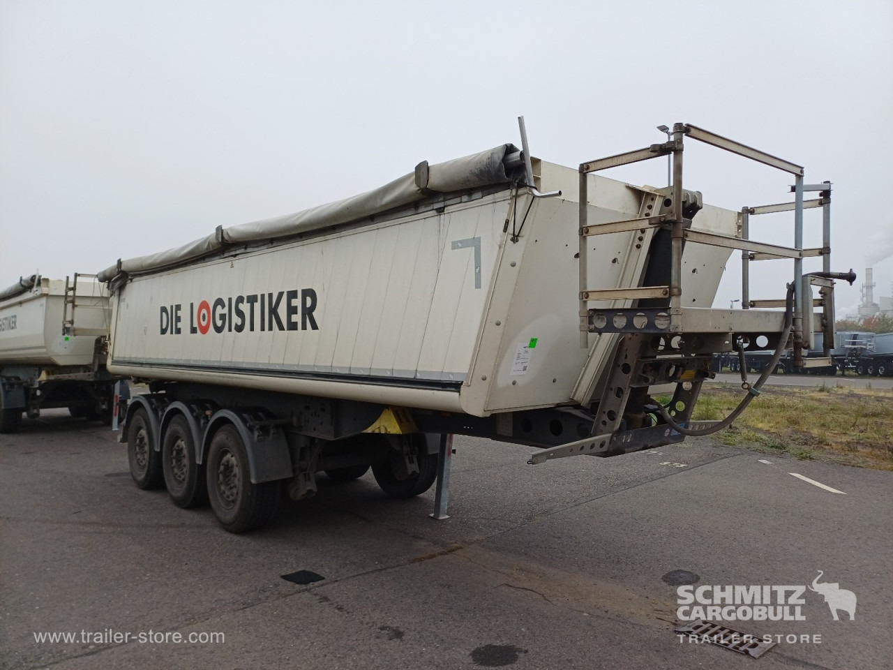 SCHMITZ Auflieger Kipper Alukastenmulde 24m³ - Tipper semi-trailer: picture 1 SCHMITZ Auflieger Kipper Alukastenmulde 24m³ - Tipper semi-trailer: picture 1